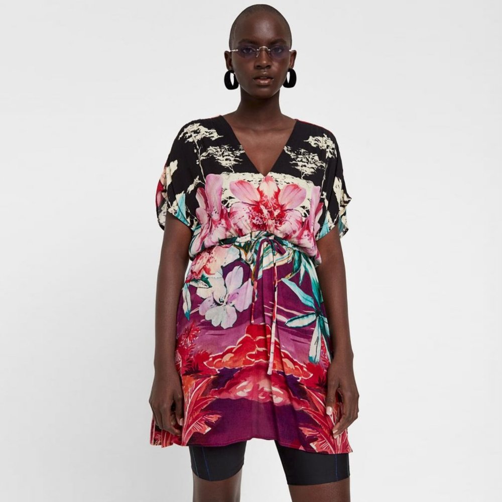 NWOT Desigual Kalawao Kimono Dress